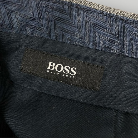 NWT BOSS Hugo Boss Wool Trousers Sz 36R - Picture 3 of 12